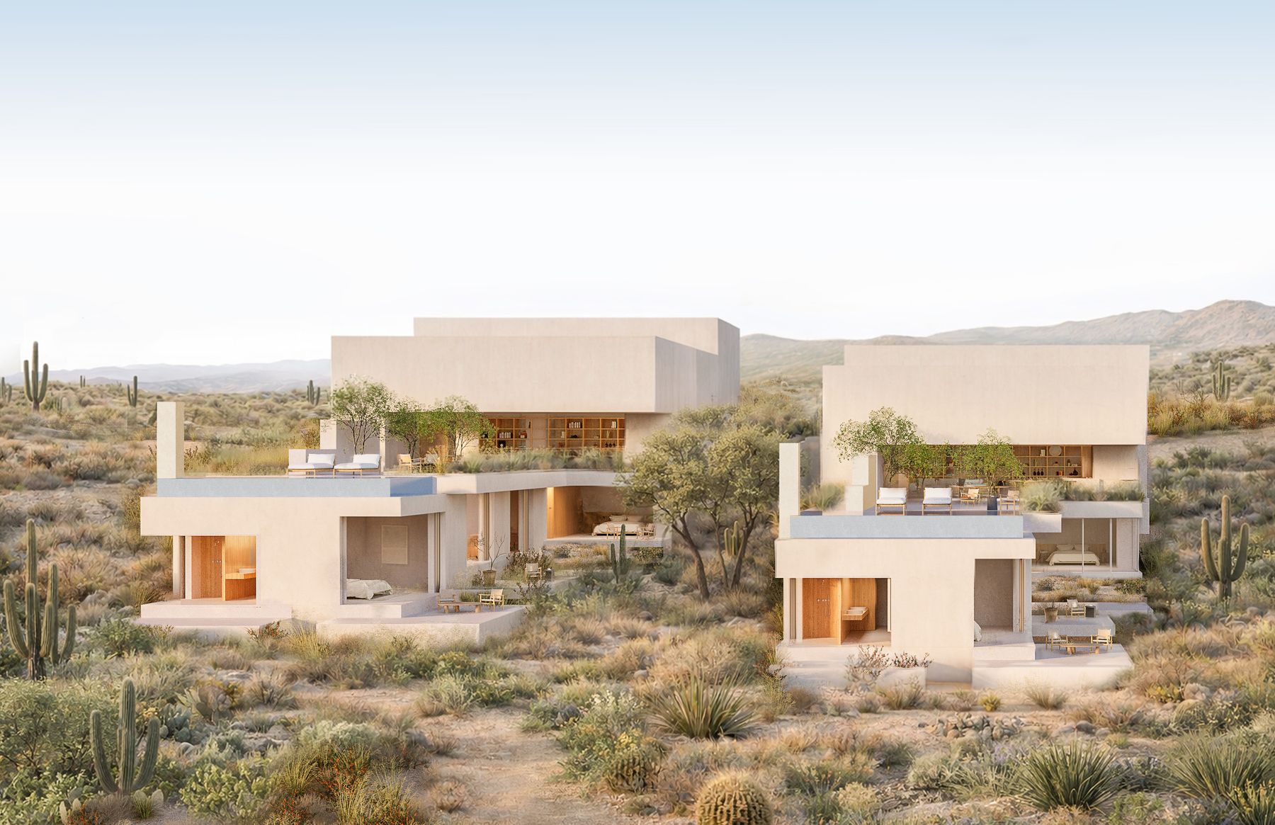 Concepción Alta residence render